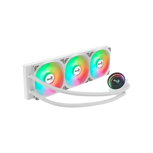 Система рідинного охолодження AeroCool Oasis L360 White (ACLA-OA36117.21) изображение 1