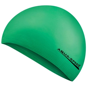 Шапка для плавання Aqua Speed Soft Latex 122-11 5730 зелений Уні OSFM (5908217657305) зображення 1