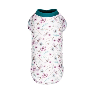 Футболка для тварин Pet Fashion Flora XS біла з квітковим принтом (4823082441495) зображення 1