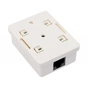 Комп'ютерна розетка RJ45x1 UTP cat.5e 8P8C Vinga (VCPRJ45O1NE) - зменшене зображення 3