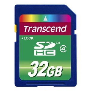 Карта пам'яті Transcend 32Gb SDHC class 4 (TS32GSDHC4) зображення 1