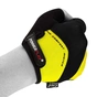 Велорукавиці PowerPlay 5013 Yellow M (5013_M_Yellow) - зменшене зображення 5
