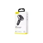 FM модулятор Baseus FM Launcher S-13 2 USB + Type-C (CCMT000101) - уменьшенное изображение 5