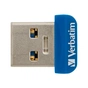 USB флеш накопичувач Verbatim 64GB Store 'n' Stay NANO Blue USB 3.2 (98711) - зменшене зображення 1