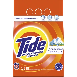 Пральний порошок Tide Альпійська свіжість 1.5 кг (5413149343580) зображення 1