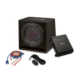 Активний сабвуфер Alpine SBG-30KIT зображення 1