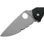 Ніж Spyderco Tenacious FRN полусеррейтор (C122PSBK) - зменшене зображення 3