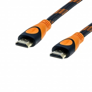 Кабель мультимедійний HDMI to HDMI 5.0m 4K Grand-X (HDN05-4K) зображення 1