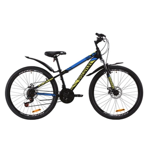 Велосипед Discovery 26" TREK AM DD рама-13" St 2020 чорно-зелений з синім (OPS-DIS-26-269) зображення 1