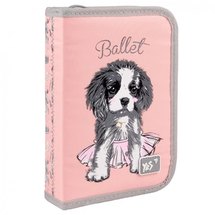 Пенал Yes Doggy Ballet HP-04 з двома клапанами (533592) зображення 1