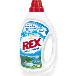 Гель для прання Rex Max Power Амазонська свіжість, 1 л (9000101314083) зображення 1