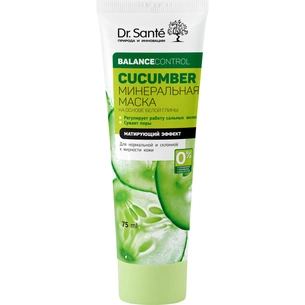 Маска для обличчя Dr. Sante Cucumber Balance Control Мінеральна 75 мл (4823015917431) изображение 1