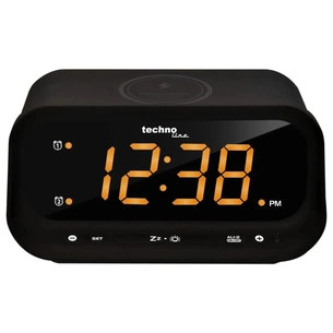 Настільний годинник Technoline WT477 Wireless Mobile Charging Black (DAS302477) зображення 1