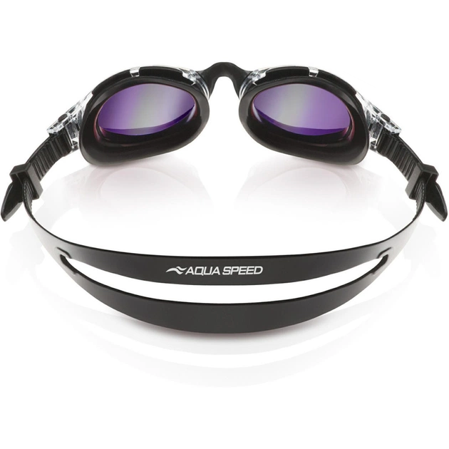 Окуляри для плавання Aqua Speed Triton 2.0 Mirror 283-53 60418 чорний, сірий OSFM (5905718604180) - picture 2