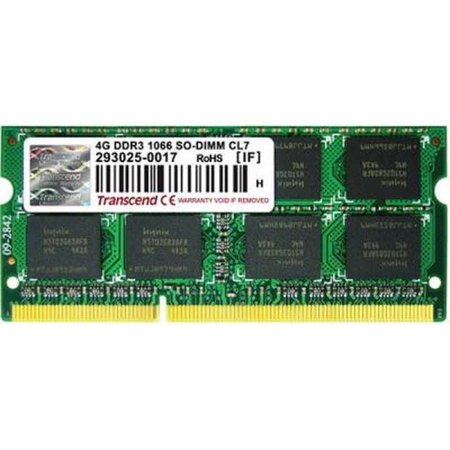 Модуль пам'яті для ноутбука SoDIMM DDR4 4GB 2133 MHz Transcend (TS512MSH64V1H) - зображення 1