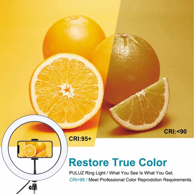 Набір блогера Puluz Ring USB LED lamp PU397 10.2" (PU397) - picture 3