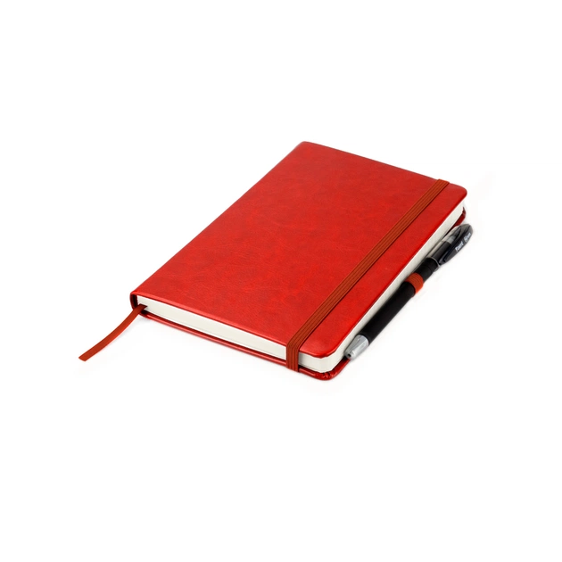 Блокнот Axent Partner Lux, 125х195, 96арк, кл, червоний (8202-06-A) - зображення 8