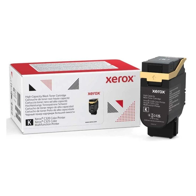 Тонер-картридж Xerox C325 Black 8K (006R04835) - зображення 1