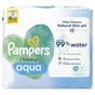 Дитячі вологі серветки Pampers Harmonie Aqua 4 пачки х 48 шт (8006540556139) - зменшене зображення 2
