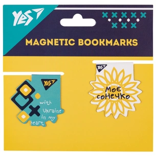 Закладки для книг Yes магнітні My Ukraine, 2шт 1 (708122) зображення 1
