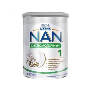 Дитяча суміш Nestle NAN 1 Кисломолочний з народження 400 г (7613031583362) зображення 1