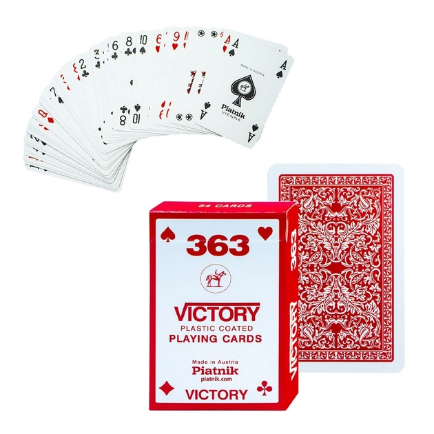 Карты игральные Piatnik Victory, 1 колода х 55 карт (PT-131318) - изображение 4