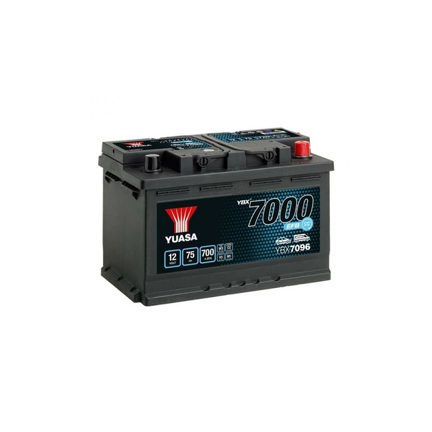 Аккумулятор автомобильный Yuasa 12V 75Ah EFB Start Stop Battery (YBX7096) - изображение 1