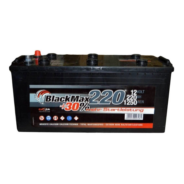 Акумулятор автомобільний BlackMax 220А (BТ5079) - изображение 1