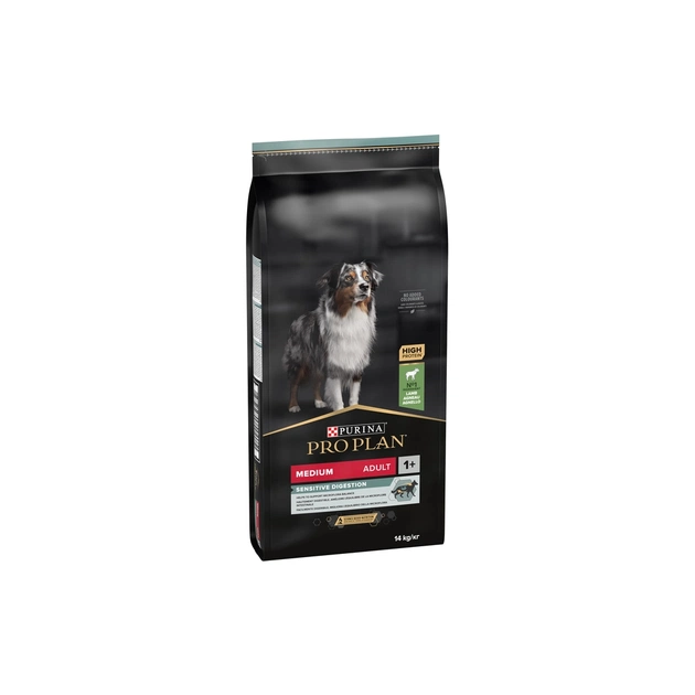 Сухий корм для собак Purina Pro Plan Medium з чутливим травленням (ягня) 14 кг (7613035214774) - picture 3