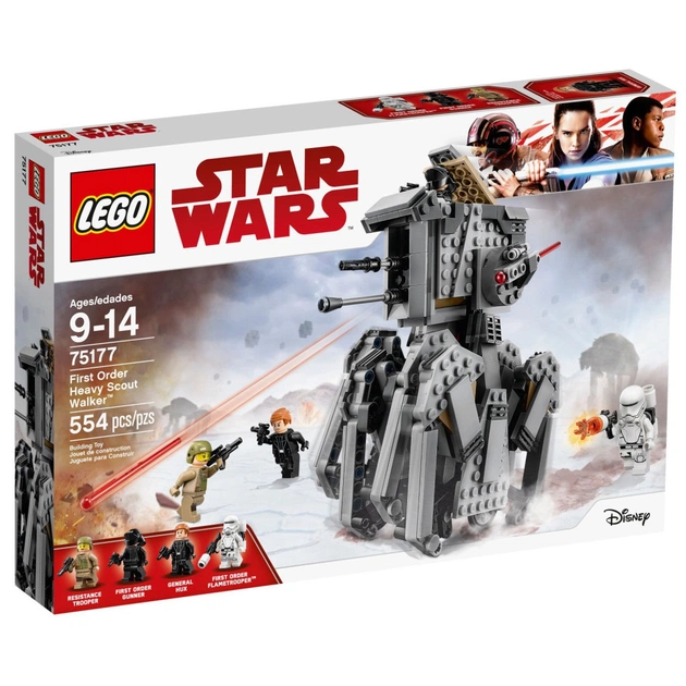 Конструктор LEGO Star Wars Тяжкий розвідувальний крокохід Першого ордену (75177) - зображення 1