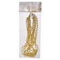 Намисто на ялинку Chomik 2.7м 6 мм, пластик, золотий (5901292658502_2) - зменшене зображення 1