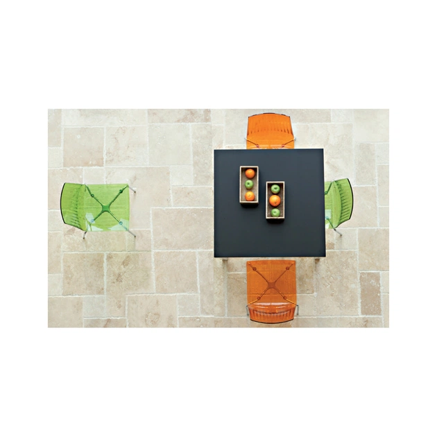 Кухонний стілець PAPATYA x-treme-s, сидіння матова червона цегла, ніжки хром (2649) - picture 4