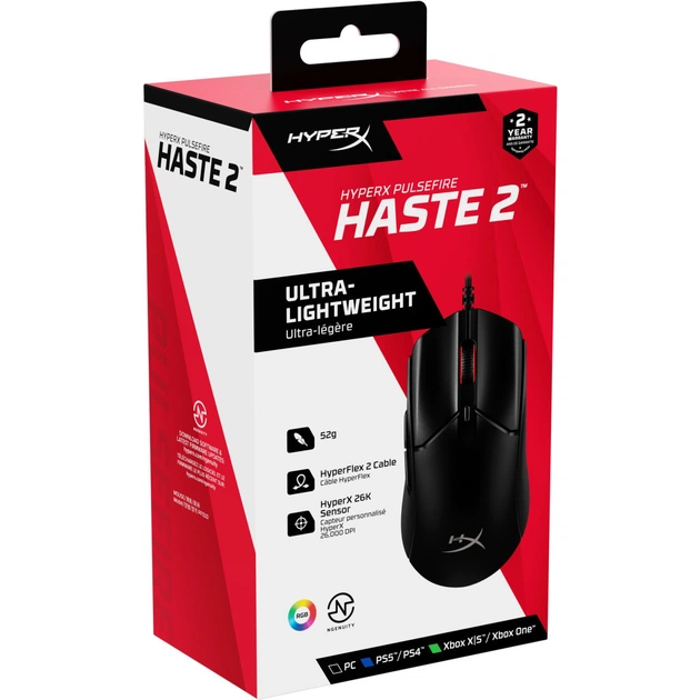 Мишка HyperX Pulsefire Haste 2 USB Black (6N0A7AA) - picture 10