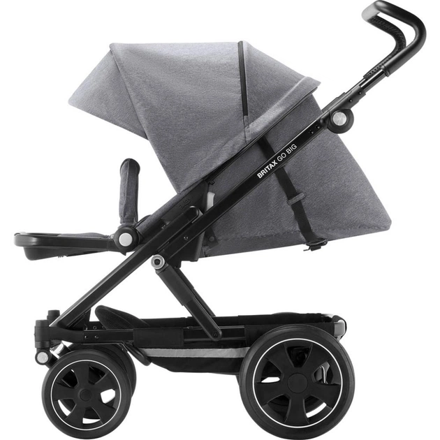 Коляска Britax Go Big2 Grey Melange Black (2000029403) - изображение 6