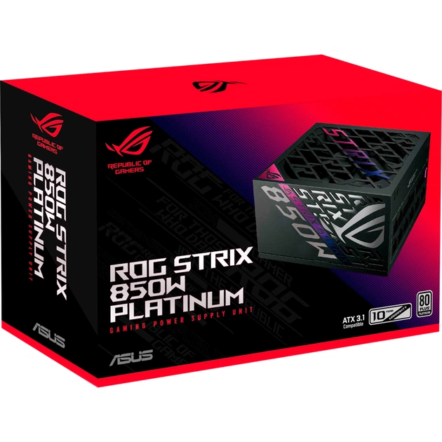 Блок питания ASUS 850W ROG STRIX (90YE00W2-B0NA00) - изображение 12