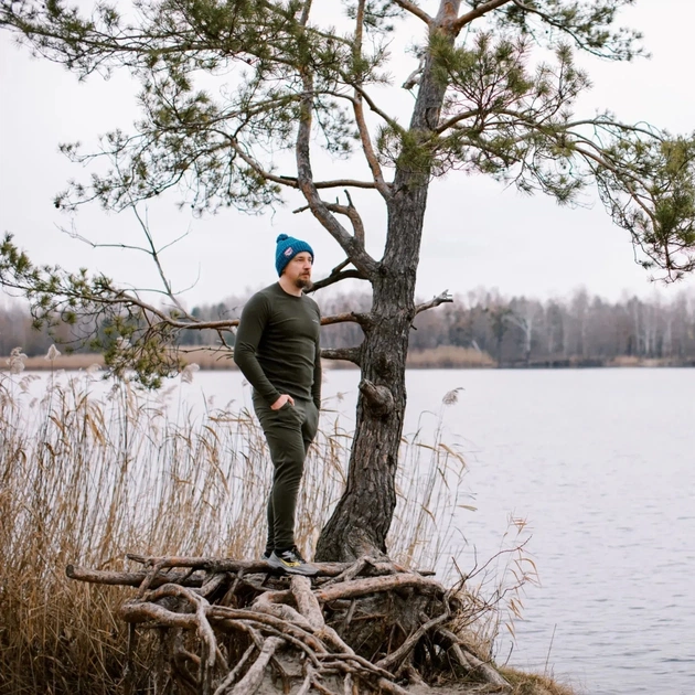 Комплект термобілизни Tribe Microfleece оливковий XL (T-KA-0015-olive-XL) - зображення 11