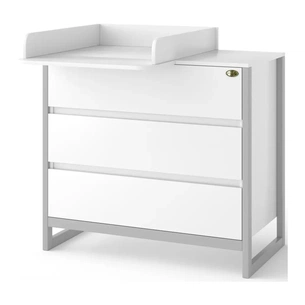 Комод-пеленатор Angelo Magic біло-сірий 90х49х82 (19010) изображение 1