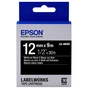 Стрічка для принтера етикеток Epson LK4BWV (C53S654009) - зменшене зображення 1