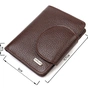 Портмоне Canpellini З натуральної шкіри Коричневе (21808) - зменшене зображення 3