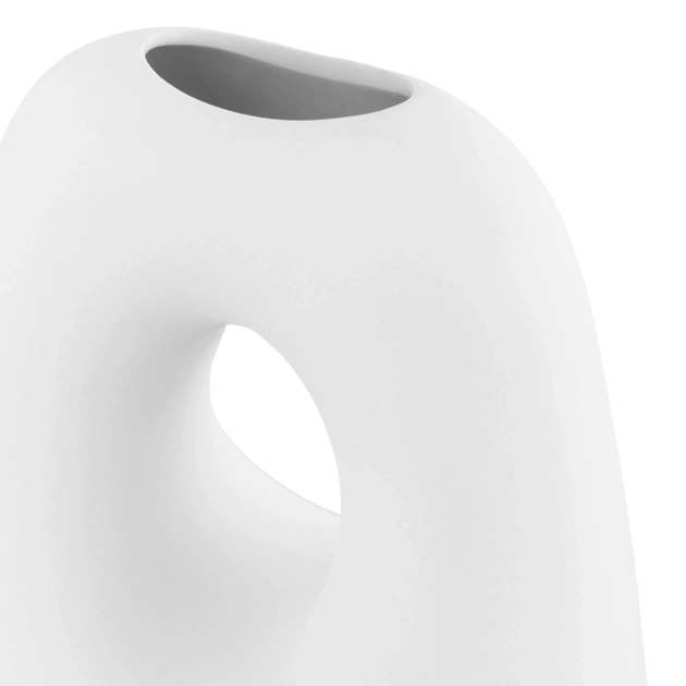 Ваза Ardesto Midori, 12.7х10х23см, порцеляна, білий (AR3822W) - picture 4