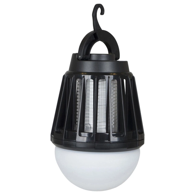 Ліхтар Bo-Camp + знищувач комах Atom WP Rechargable 180 Lumen Black (5818804) (DAS303870) - зображення 1