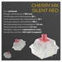 Клавіатура Ducky One 3 Cherry MX Silent Red RGB UA USB White (DKON2108ST-SUAPXPWWWSC1) - зменшене зображення 6