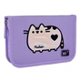 Пенал Yes Pusheen Shiny HP-0 твердий одинарний з двома клапанами (533628) - зменшене зображення 1