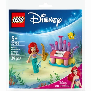 Конструктор LEGO Disney Princess Музичні розваги Аріель і Флаундера з нагоди дня народження (30720) зображення 1