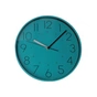 Настінний годинник Optima Flash пластиковий, бірюзово-синій (O52098) - зменшене зображення 1