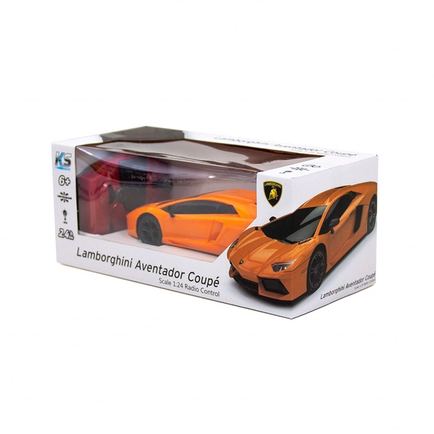 Радіокерована іграшка KS Drive Lamborghini Aventador LP 700-4 (1:24, 2.4Ghz, оранжевий) (124GLBO) - picture 8