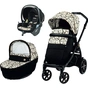 Коляска Peg-Perego 3 в 1 Book Grafic Gold Lounge Графічне золото (2000000130569) (PACK-BOOK31LG00002) - зменшене зображення 1