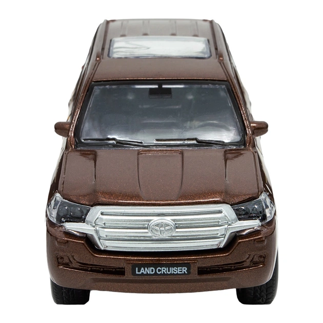 Машина TechnoDrive Toyota Land Cruiser коричневый (KM250420) - изображение 3