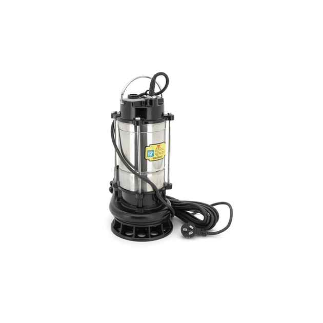 Заглибний насос Voltronic 750W, 220V, до 7 м³/год, підйом до 10 м, 50 мм, INOX, 410х200х235мм, 7,5 кг + перехідник (YT-P-750-10) - зображення 1