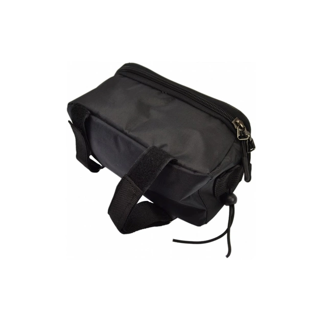 Велосумка нарамна Poputchik під смартфон 20х12х10 см Black (MFV63306-001) - picture 4